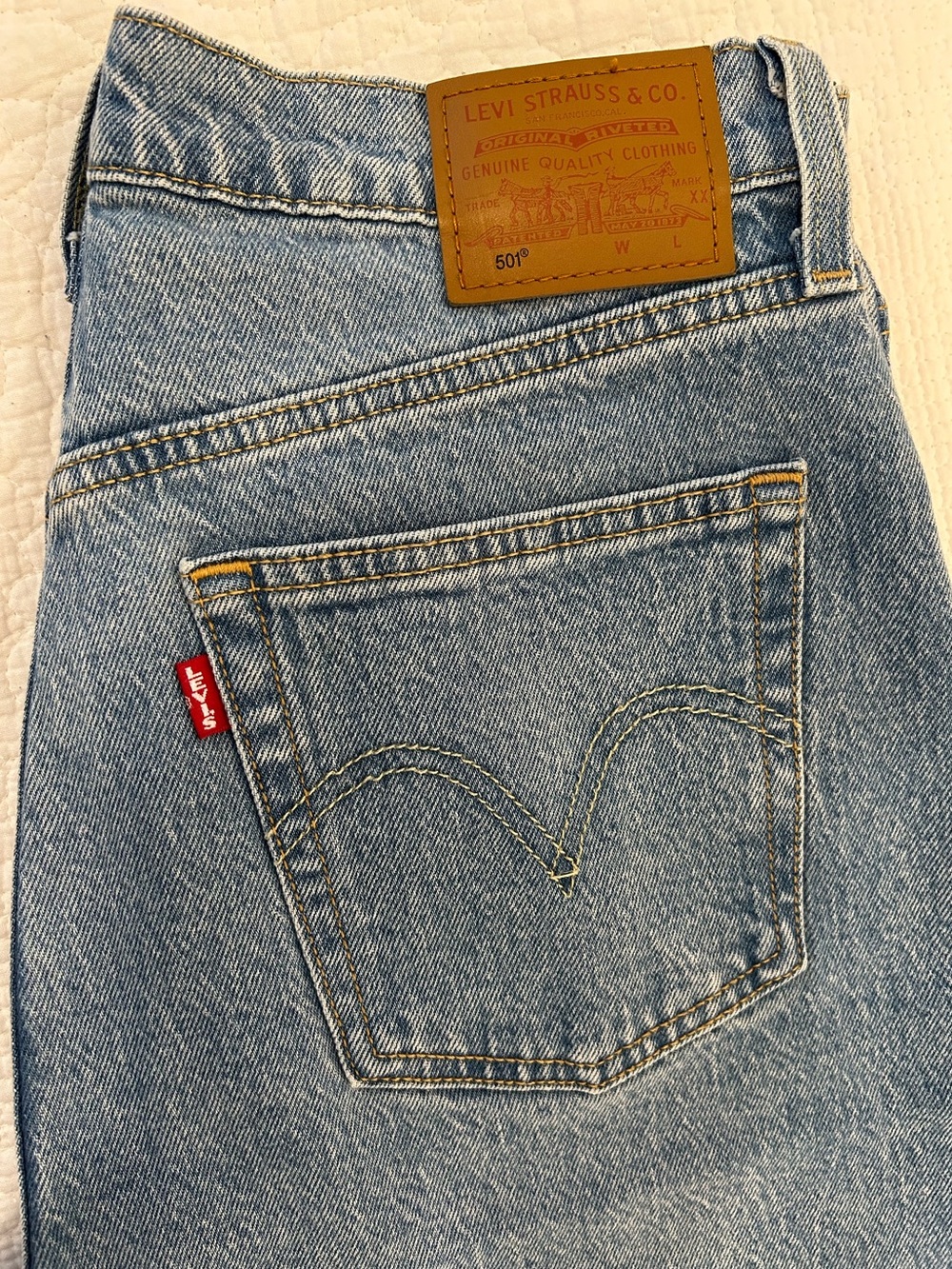 Levi’s 501 Original Fit Women’s Premium Denim